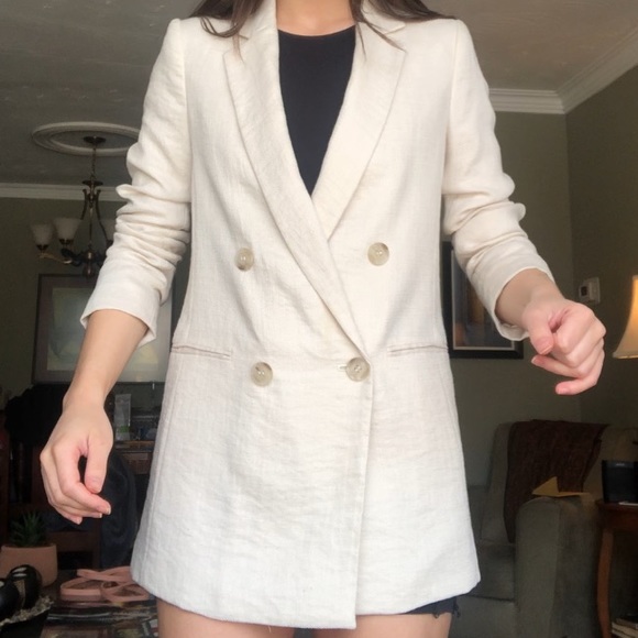 Linen blazer - Picture 2 of 5